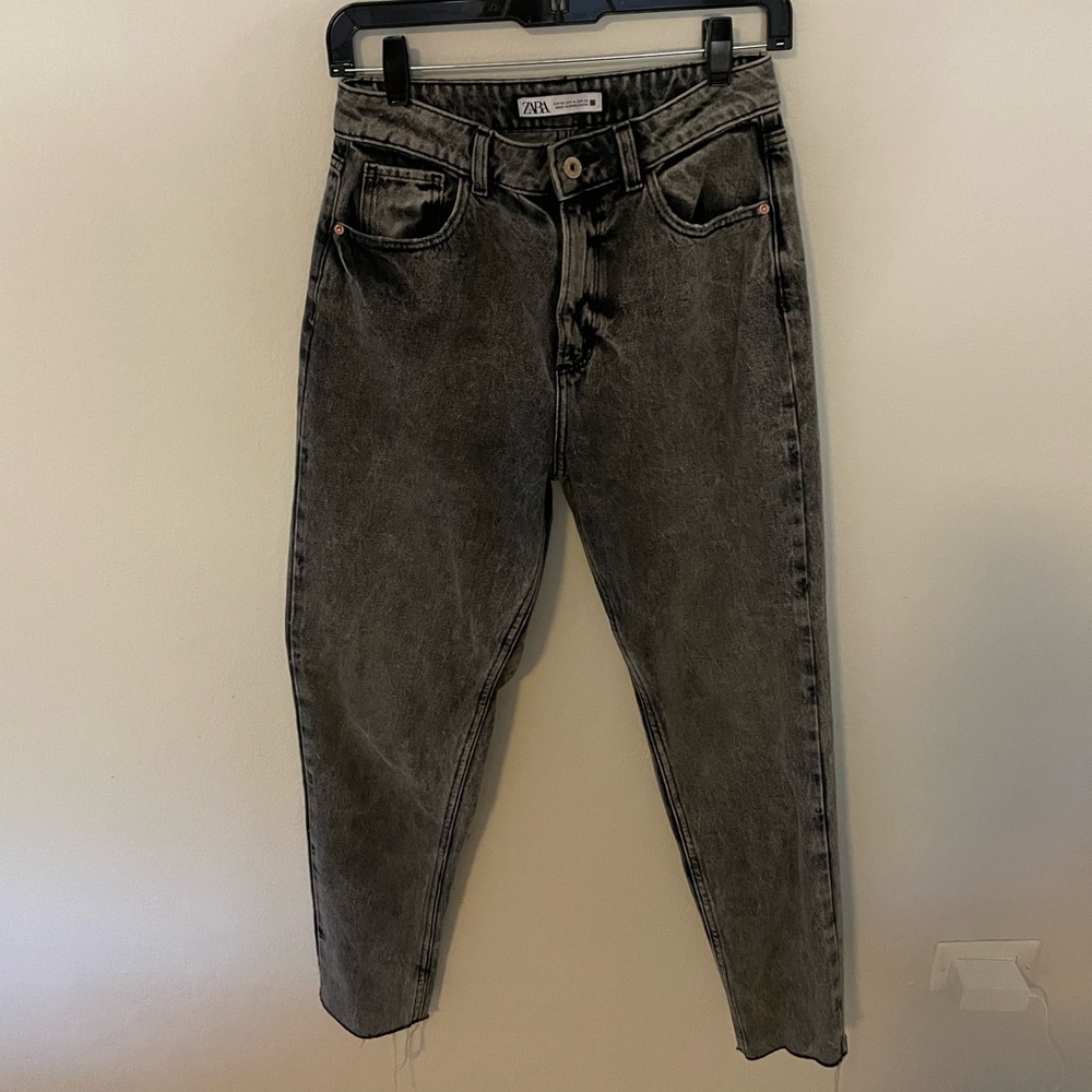 Zara mom jeans